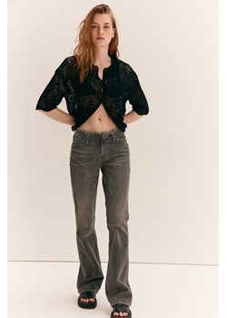 H & M - Flared Low Jeans - Szary ze sklepu H&M w kategorii Jeansy damskie - zdjęcie 171299741