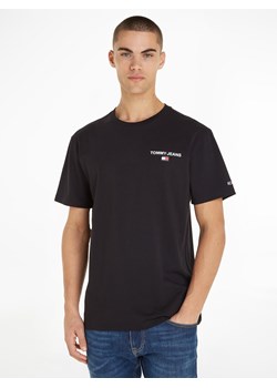 TOMMY JEANS Koszulka w kolorze czarnym ze sklepu Limango Polska w kategorii T-shirty męskie - zdjęcie 171301270