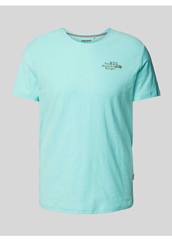 T-shirt z nadrukiem z motywem i napisem z tyłu ze sklepu Peek&Cloppenburg  w kategorii T-shirty męskie - zdjęcie 171301771