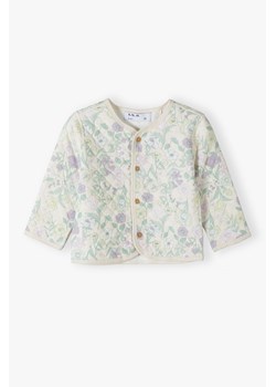 Pikowa bluza w kwiaty - bomberka dla niemowlaka - 5.10.15. ze sklepu 5.10.15 w kategorii Bluzy i swetry - zdjęcie 171301810