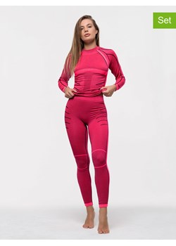 Anaissa 2-częściowy zestaw w kolorze różowym - top funkcyjny, legginsy funkcyjne ze sklepu Limango Polska w kategorii Komplety i garnitury damskie - zdjęcie 171302000