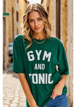 T-shirt Gym & Tonic S/M ze sklepu NAOKO w kategorii Bluzki damskie - zdjęcie 171304011