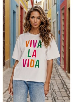 T-shirt Viva La Vida S/M ze sklepu NAOKO w kategorii Bluzki damskie - zdjęcie 171304020