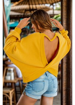 Bluza z odkrytymi plecami Sunshine XS ze sklepu NAOKO w kategorii Bluzy damskie - zdjęcie 171304441