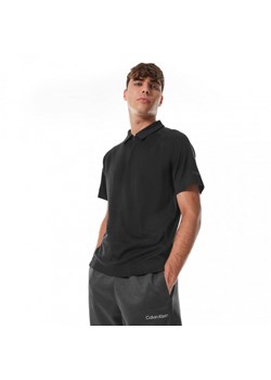 Męska koszulka polo Calvin Klein Men Sport 00GMS3K111 - czarna ze sklepu Sportstylestory.com w kategorii T-shirty męskie - zdjęcie 171307653