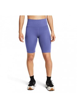 Damskie kolarki treningowe Under Armour Meridian 10in Short - fioletowe ze sklepu Sportstylestory.com w kategorii Szorty - zdjęcie 171308551