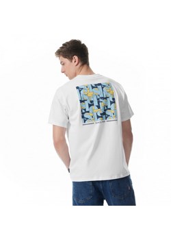 Męski t-shirt z nadrukiem Ellesse Holdino T-Shirt - biały ze sklepu Sportstylestory.com w kategorii T-shirty męskie - zdjęcie 171309121