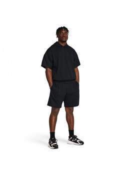 Męskie spodenki treningowe Under Armour UA Journey Rib Shorts - czarne ze sklepu Sportstylestory.com w kategorii Spodenki męskie - zdjęcie 171309662