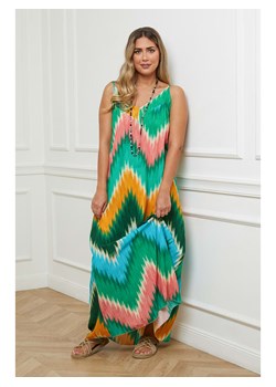 Plus Size Company Sukienka w kolorze zielonym ze sklepu Limango Polska w kategorii Sukienki - zdjęcie 171311413