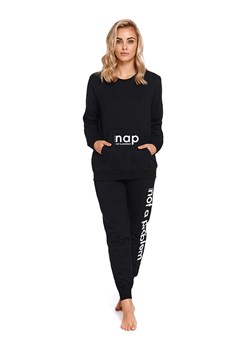 Doctor Nap Ciążowe spodnie dresowe w kolorze czarnym ze sklepu Limango Polska w kategorii Spodnie ciążowe - zdjęcie 171312294