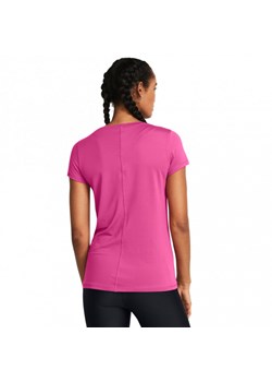 Damska koszulka treningowa Under Armour Tech Mesh SS - różowa ze sklepu Sportstylestory.com w kategorii Bluzki damskie - zdjęcie 171316371