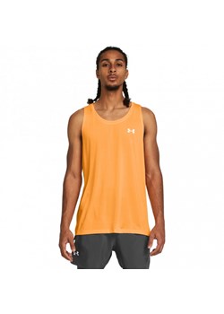 Męski top do biegania Under Armour UA Streaker Singlet - pomarańczowy ze sklepu Sportstylestory.com w kategorii T-shirty męskie - zdjęcie 171316584