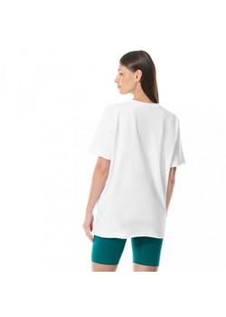 Damski t-shirt oversize Guess Athena Maxi T-shirt - biały ze sklepu Sportstylestory.com w kategorii Bluzki damskie - zdjęcie 171316852