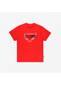 Męski t-shirt z nadrukiem Prosto Huffle - czerwony ze sklepu Sportstylestory.com w kategorii T-shirty męskie - zdjęcie 171316872