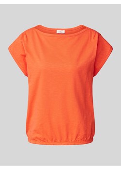 T-shirt w jednolitym kolorze ze sklepu Peek&Cloppenburg  w kategorii Bluzki damskie - zdjęcie 171317173
