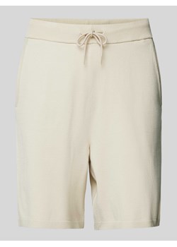 Szorty z elastycznym pasem model ‘TELLER’ ze sklepu Peek&Cloppenburg  w kategorii Spodenki męskie - zdjęcie 171317193