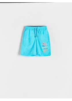 Reserved - Szorty kąpielowe Stranger Things - jasnoniebieski ze sklepu Reserved w kategorii Kąpielówki chłopięce - zdjęcie 171318014