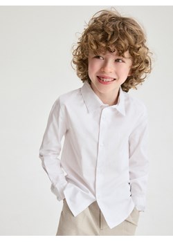 Reserved - Bawełniana koszula - biały ze sklepu Reserved w kategorii Koszule chłopięce - zdjęcie 171318210