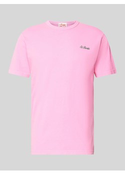 T-shirt z wyhaftowanym logo model ‘DOVER’ ze sklepu Peek&Cloppenburg  w kategorii T-shirty męskie - zdjęcie 171319511