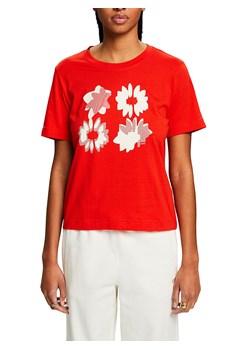 ESPRIT Koszulka w kolorze czerwonym ze sklepu Limango Polska w kategorii Bluzki damskie - zdjęcie 171320790