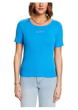 ESPRIT Koszulka w kolorze niebieskim ze sklepu Limango Polska w kategorii Bluzki damskie - zdjęcie 171320810