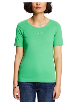 ESPRIT Koszulka w kolorze zielonym ze sklepu Limango Polska w kategorii Bluzki damskie - zdjęcie 171320814