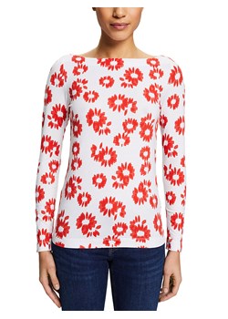 ESPRIT Koszulka w kolorze biało-czerwonym ze sklepu Limango Polska w kategorii Bluzki damskie - zdjęcie 171320821
