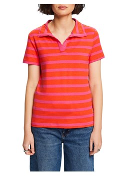 ESPRIT Koszulka w kolorze czerwono-różowym ze sklepu Limango Polska w kategorii Bluzki damskie - zdjęcie 171320833