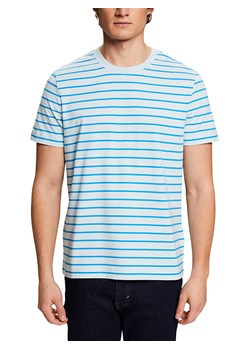 ESPRIT Koszulka w kolorze biało-niebieskim ze sklepu Limango Polska w kategorii T-shirty męskie - zdjęcie 171320853