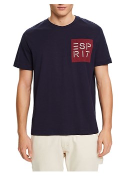ESPRIT Koszulka w kolorze granatowym ze sklepu Limango Polska w kategorii T-shirty męskie - zdjęcie 171320881