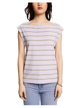 ESPRIT Koszulka w kolorze lawendowo-szarobrązowym ze sklepu Limango Polska w kategorii Bluzki damskie - zdjęcie 171320901
