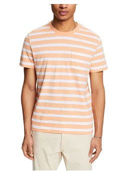 ESPRIT Koszulka w kolorze pomarańczowo-białym ze sklepu Limango Polska w kategorii T-shirty męskie - zdjęcie 171320981