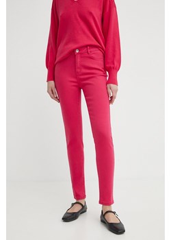 Morgan jeansy POLIA damskie kolor różowy ze sklepu ANSWEAR.com w kategorii Jeansy damskie - zdjęcie 171323884