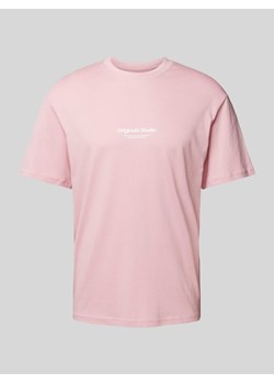 T-shirt z nadrukiem z logo model ‘VESTERBRO’ ze sklepu Peek&Cloppenburg  w kategorii T-shirty męskie - zdjęcie 171324663