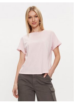 Pepe Jeans T-Shirt Liu PL505832 Różowy Relaxed Fit ze sklepu MODIVO w kategorii Bluzki damskie - zdjęcie 171328440