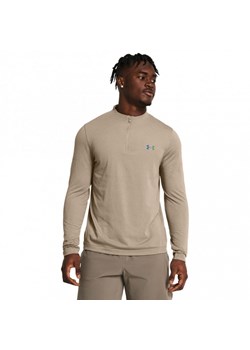 Męski longsleeve treningowy Under Armour Vanish Elite Seamless 1/4 Zip - brązowy ze sklepu Sportstylestory.com w kategorii T-shirty męskie - zdjęcie 171330801