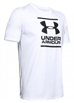 Męska koszulka UNDER ARMOUR GL Foundation SS T - biała ze sklepu Sportstylestory.com w kategorii T-shirty męskie - zdjęcie 171330834