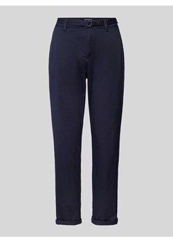 Spodnie o kroju regular fit z wpuszczanymi kieszeniami w stylu francuskim ze sklepu Peek&Cloppenburg  w kategorii Spodnie damskie - zdjęcie 171330864
