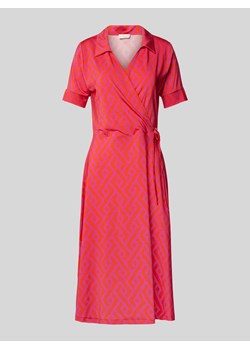 Sukienka midi w stylu kopertowym ze sklepu Peek&Cloppenburg  w kategorii Sukienki - zdjęcie 171331130