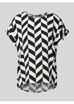 Bluzka w graficzny wzór ze sklepu Peek&Cloppenburg  w kategorii Bluzki damskie - zdjęcie 171331140