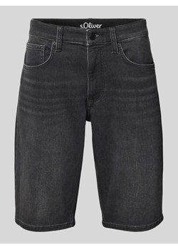 Szorty jeansowe o kroju regular fit z 5 kieszeniami ze sklepu Peek&Cloppenburg  w kategorii Spodenki męskie - zdjęcie 171331232