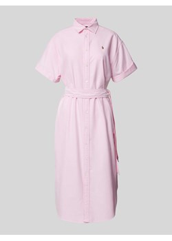 Sukienka koszulowa o długości midi ze sklepu Peek&Cloppenburg  w kategorii Sukienki - zdjęcie 171331263