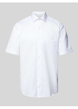 Koszula biznesowa o kroju modern fit z kieszenią na piersi ze sklepu Peek&Cloppenburg  w kategorii Koszule męskie - zdjęcie 171331502