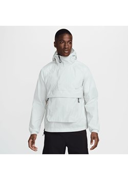 Nike A.P.S. Męska lekka uniwersalna kurtka chroniąca przed deszczem i promieniowaniem UV - Szary ze sklepu Nike poland w kategorii Kurtki męskie - zdjęcie 171331602