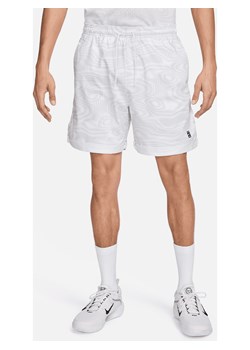 Męskie spodenki do tenisa Dri-FIT NikeCourt Heritage 15 cm - Biel ze sklepu Nike poland w kategorii Spodenki męskie - zdjęcie 171331633