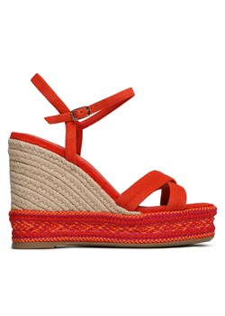 Espadryle Tamaris 1-28363-20 Czerwony ze sklepu eobuwie.pl w kategorii Espadryle damskie - zdjęcie 171332152