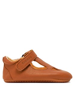 Sandały Froddo Prewalkers T-Bar G1130006-4 Brązowy ze sklepu eobuwie.pl w kategorii Sandały dziecięce - zdjęcie 171332212