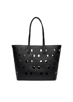 Torebka MICHAEL Michael Kors 30S4SZAT7P Czarny ze sklepu eobuwie.pl w kategorii Torby Shopper bag - zdjęcie 171332334