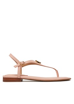 Sandały Lauren Ralph Lauren 802852803012 Pale Pink ze sklepu eobuwie.pl w kategorii Sandały damskie - zdjęcie 171333222