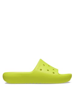 Klapki Crocs Classic Slide V2 Kids 209422 Żółty ze sklepu eobuwie.pl w kategorii Klapki dziecięce - zdjęcie 171333494